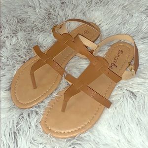 Nude Sandals